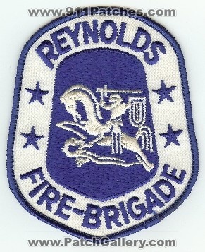 Reynolds Fire Brigade
Thanks to PaulsFirePatches.com for this scan.
Keywords: virginia