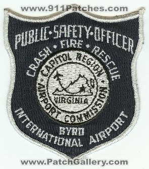 Richmond International Airport Public Safety Officer
Thanks to PaulsFirePatches.com for this scan.
Keywords: virginia byrd cfr arff aircraft crash fire rescue