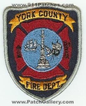 York County Fire Dept
Thanks to PaulsFirePatches.com for this scan.
Keywords: virginia department