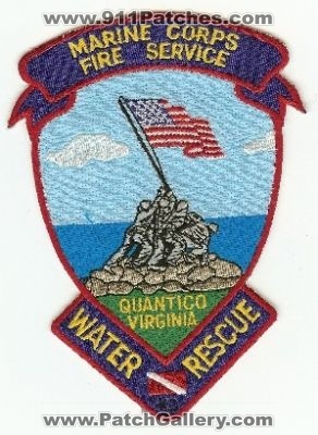 Quantico Marine Corps Fire Service Water Rescue
Thanks to PaulsFirePatches.com for this scan.
Keywords: virginia usmc mcas marine corps air station