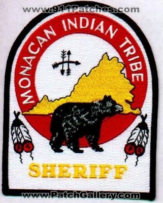 Monacan Indian Tribe Sheriff
Thanks to EmblemAndPatchSales.com for this scan.
Keywords: virginia