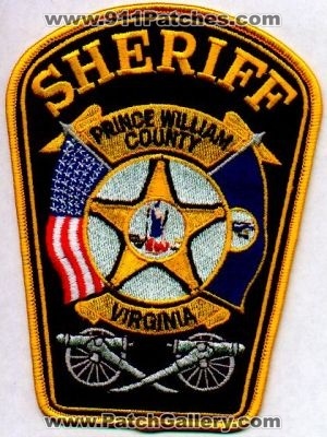 Prince William County Sheriff
Thanks to EmblemAndPatchSales.com for this scan.
Keywords: virginia