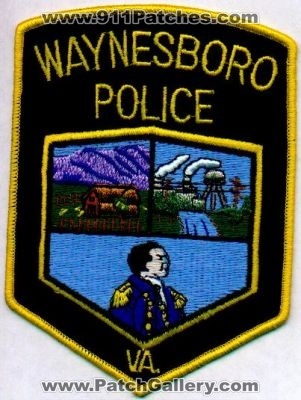 Waynesboro Police
Thanks to EmblemAndPatchSales.com for this scan.
Keywords: virginia