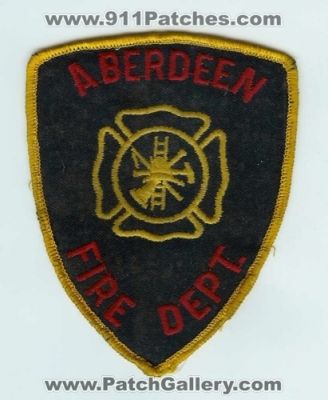 Aberdeen Fire Department (Washington)
Thanks to Chris Gilbert for this scan.
Keywords: dept.