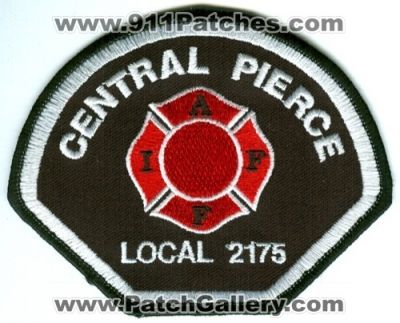Central Pierce Fire And Rescue District IAFF Local 2175 Patch (Washington)
Scan By: PatchGallery.com
Keywords: county co. dist. & dept. department dept.