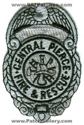 Central Pierce Fire And Rescue Department Patch (Washington)
Scan By: PatchGallery.com
Keywords: & dept.