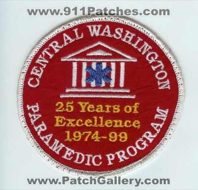 Central Washington University Paramedic Program 25 Years of Excellence 1974-99 (Washington)
Thanks to Chris Gilbert for this scan.
Keywords: ems cwu