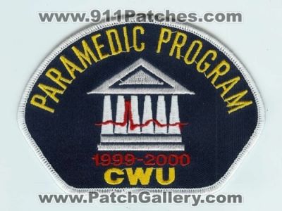 Central Washington University Paramedic Program 1999 2000 (Washington)
Thanks to Chris Gilbert for this scan.
Keywords: ems cwu