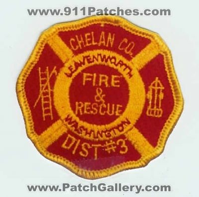 Chelan County Fire District 3 Leavenworth (Washington)
Thanks to Chris Gilbert for this scan.
Keywords: co. #3 & and rescue