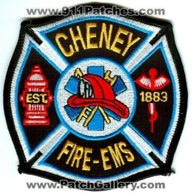 Cheney Fire Department Patch (Washington)
Scan By: PatchGallery.com
Keywords: dept. ems