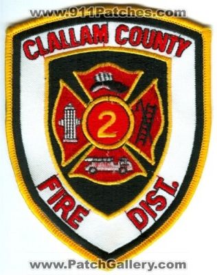 Clallam County Fire District 2 (Washington)
Scan By: PatchGallery.com
Keywords: co. dist. number no. #2 department dept.