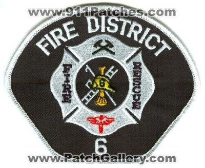 Clark County Fire District 6 (Washington)
Scan By: PatchGallery.com
Keywords: co. dist. number no. #6 department dept. rescue