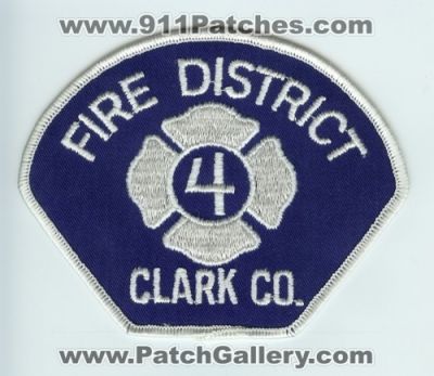 Clark County Fire District 4 (Washington)
Thanks to Chris Gilbert for this scan.
Keywords: co.