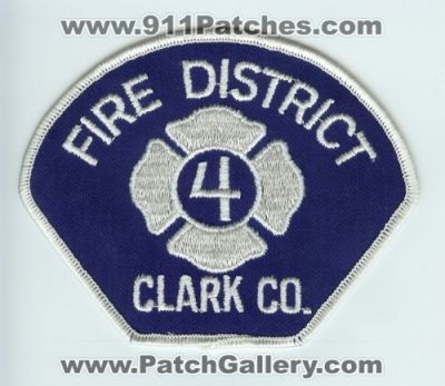 Clark County Fire District 4 (Washington)
Thanks to Chris Gilbert for this scan.
Keywords: co.
