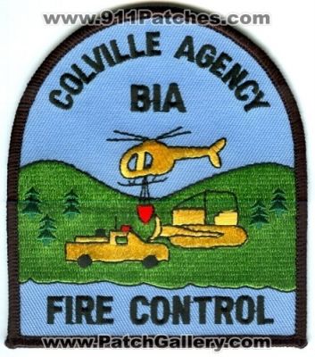 Colville Agency Bureau of Indian Affairs Fire Control (Washington)
Scan By: PatchGallery.com
Keywords: forest wildfire wildland bia b.i.a. tribal tribe