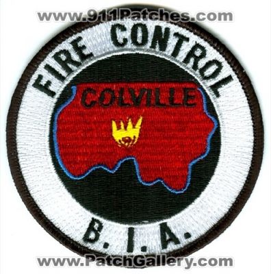 Colville Bureau of Indian Affairs Fire Control (Washington)
Scan By: PatchGallery.com
Keywords: forest wildfire wildland bia b.i.a. tribal tribe