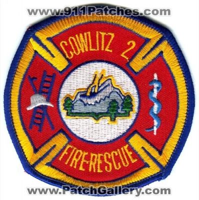 Cowlitz County Fire District 2 (Washington)
Scan By: PatchGallery.com
Keywords: co. dist. number no. #2 department dept. rescue