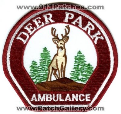 Deer Park Ambulance (Washington)
Scan By: PatchGallery.com
Keywords: ems emt paramedic