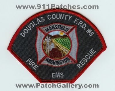 Douglas County Fire District 5 (Washington)
Thanks to Chris Gilbert for this scan.
Keywords: f.p.d. fpd protection #5 ems rescue mansfield