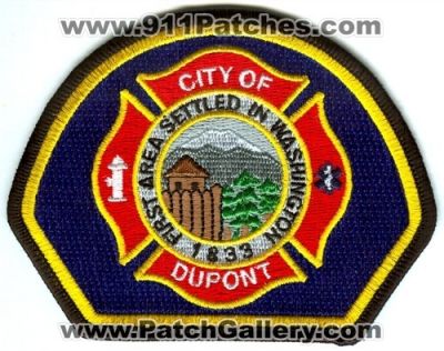 Dupont Fire Department (Washington)
Scan By: PatchGallery.com
Keywords: city of dept. first area settled in washington