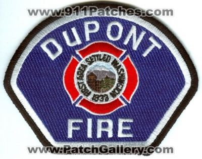 Dupont Fire Department (Washington)
Scan By: PatchGallery.com
Keywords: dept.