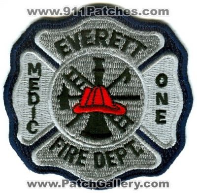 Everett Fire Department Medic One (Washington)
Scan By: PatchGallery.com
Keywords: dept. 1 ems ambulance emt paramedic