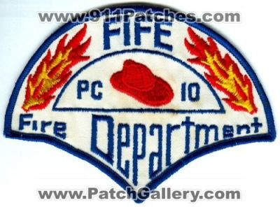 Pierce County Fire District 10 Fife Patch (Washington) (Defunct)
Scan By: PatchGallery.com
Now Tacoma Fire Department
Keywords: co. dist. number no. #10 department dept. pc10