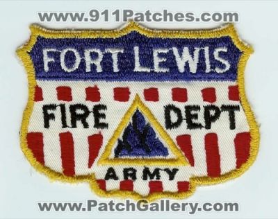 Fort Lewis Fire Department (Washington)
Thanks to Chris Gilbert for this scan.
Keywords: ft dept us army