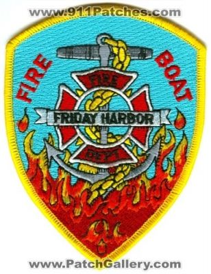 Friday Harbor Fire Department Fire Boat Patch (Washington)
Scan By: PatchGallery.com
Keywords: dept.