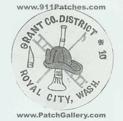 Grant County Fire District 10 Royal City (Photocopy) (Washington)
Thanks to Chris Gilbert for this scan.
Keywords: co. #10 wash.