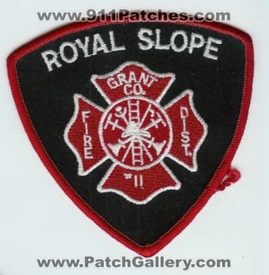 Grant County Fire District 11 Royal Slope (Washington)
Thanks to Chris Gilbert for this scan.
Keywords: co. dist. #11