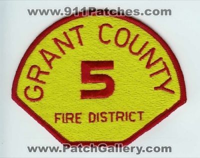 Grant County Fire District 5 (Washington)
Thanks to Chris Gilbert for this scan.
