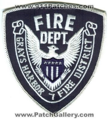 Grays Harbor County Fire District 7 (Washington)
Scan By: PatchGallery.com
Keywords: co. dist. number no. #7 department dept.