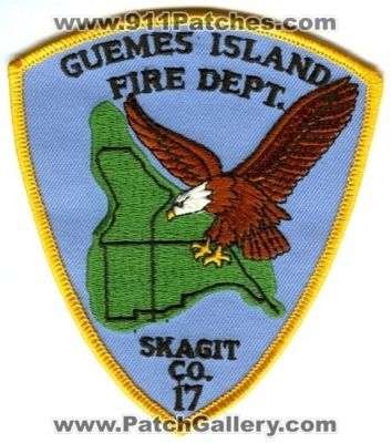 Skagit County Fire District 17 Guemes Island (Washington)
Scan By: PatchGallery.com
Keywords: co. dist. number no. #17 department dept.