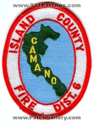 Island County Fire District 6 Camano (Washington)
Scan By: PatchGallery.com
Keywords: co. dist. number no. #6 department dept.