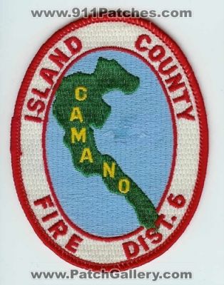 Island County Fire District 6 Camano (Washington)
Thanks to Chris Gilbert for this scan.
Keywords: dist.