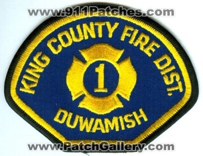 King County Fire District 1 Duwamish (Washington) (Defunct)
Scan By: PatchGallery.com
Now Tukwila Fire
Keywords: co. dist. number no. #1 department dept.