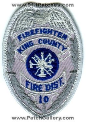 King County Fire District 10 FireFighter (Washington)
Scan By: PatchGallery.com
Keywords: co. dist. number no. #10 department dept.