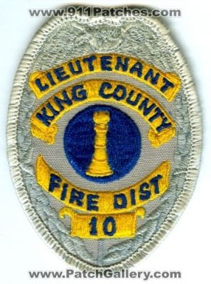 King County Fire District 10 Lieutenant (Washington)
Scan By: PatchGallery.com
Keywords: co. dist. number no. #10 department dept.