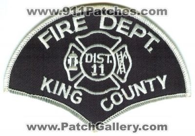 King County Fire District 11 (Washington)
Scan By: PatchGallery.com
Keywords: co. dist. number no. #11 department dept.