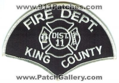 King County Fire District 11 (Washington)
Scan By: PatchGallery.com
Keywords: co. dist. number no. #11 department dept.