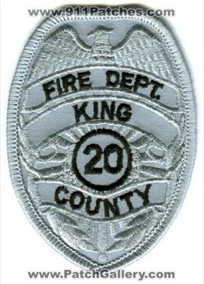 King County Fire District 20 (Washington)
Scan By: PatchGallery.com
Keywords: co. dist. number no. #20 department dept.