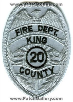 King County Fire District 20 (Washington)
Scan By: PatchGallery.com
Keywords: co. dist. number no. #20 department dept.