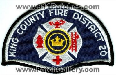 King County Fire District 20 (Washington)
Scan By: PatchGallery.com
Keywords: co. dist. number no. #20 department dept.