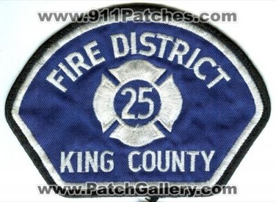King County Fire District 25 (Washington)
Scan By: PatchGallery.com
Keywords: co. dist. number no. #25 department dept.