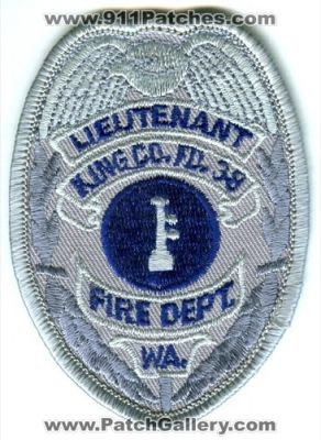 King County Fire District 38 Lieutenant (Washington)
Scan By: PatchGallery.com
Keywords: co. dist. number no. #38 department dept. fd. wa.