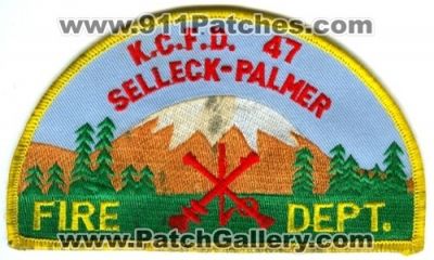 King County Fire District 47 Selleck Palmer (Washington)
Scan By: PatchGallery.com
Keywords: k.c.f.d. kcfd number no. #47 department dept.
