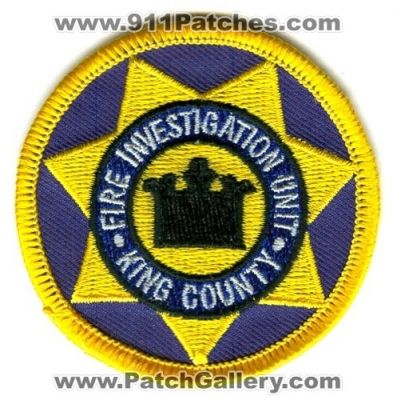 King County Fire Investigation Unit Patch (Washington)
Scan By: PatchGallery.com
Keywords: co. fiu