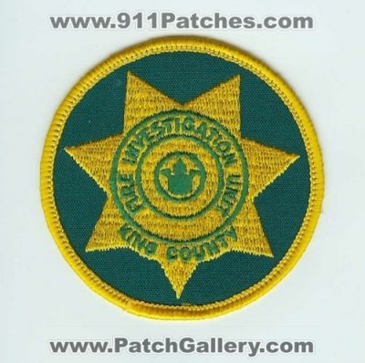 King County Fire Investigation Unit (Washington)
Thanks to Chris Gilbert for this scan.
Keywords: fiu