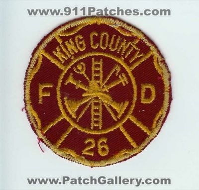 King County Fire District 26 (Washington)
Thanks to Chris Gilbert for this scan.
Keywords: fd